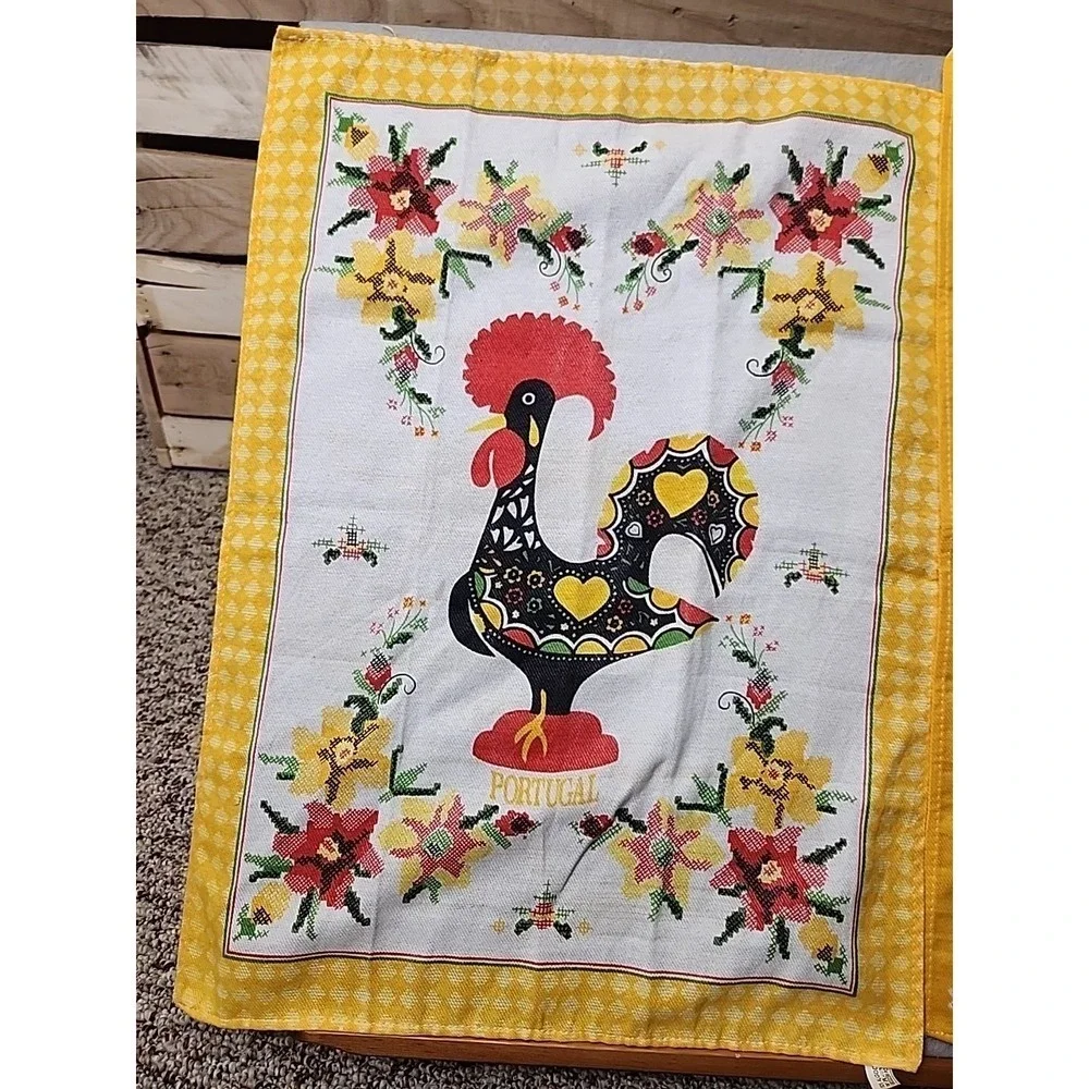 Vintage Tea Towels From Portugal  From The 50's/60's